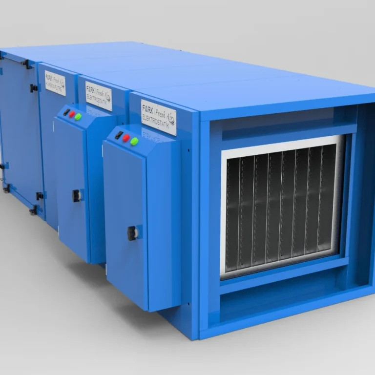 TEK SIRA ELEKTROSTATİK FİLTRE
